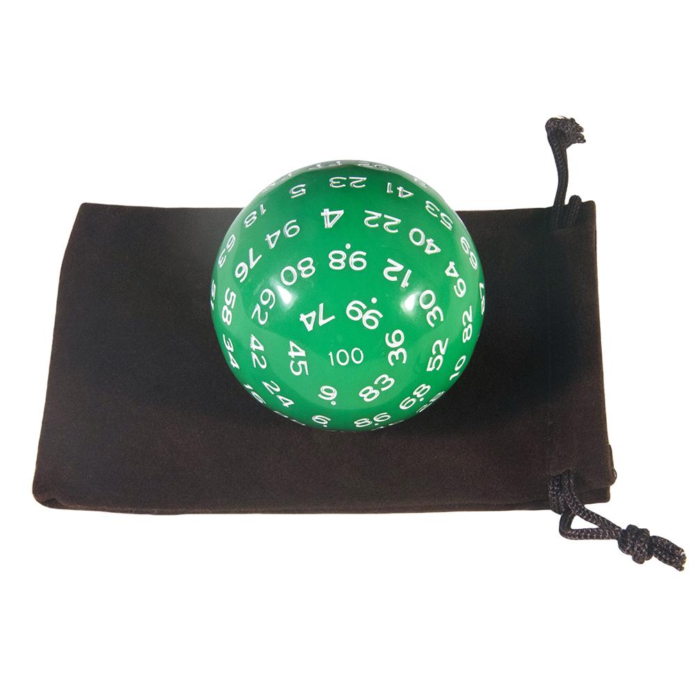 D100 Dice DND Polyhedral Dice with Bag Game for DND Role Playing Game