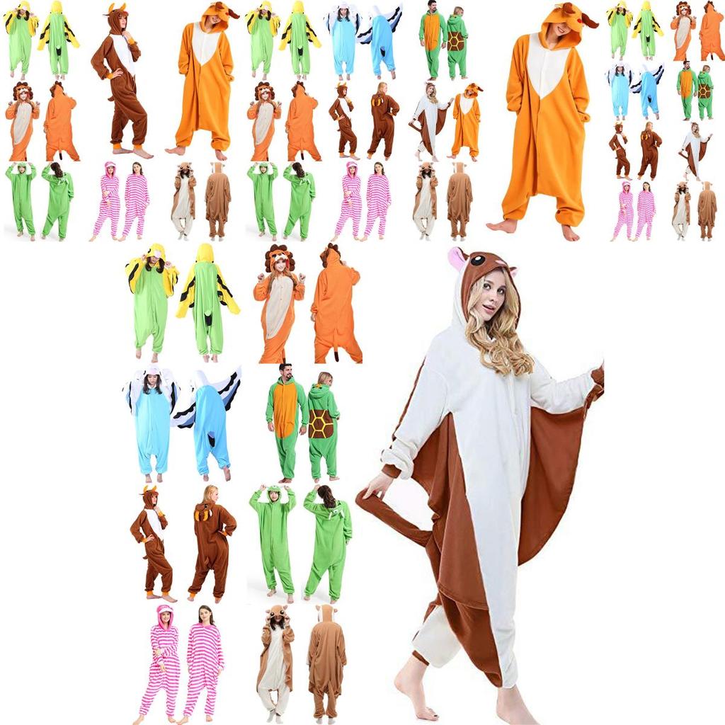 Unisex Lion Cosplay Costume Adult Onesie Jumpsuit Soft And Cozy Lounge Wear