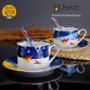 Picasso Nordic Flying Series Ceramic Coffee Cup & Saucer Set