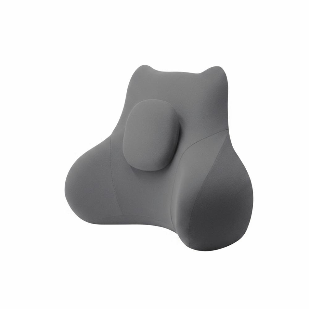 Rebound Lumbar Support Cushion Ergonomic Waist Pillow Comfortable Waist Rest Travel Backrest