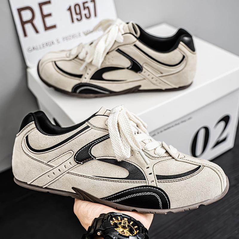 2025 spring new retro German training shoes versatile flat-soled little white Forrest Gump shoes lightweight sports shoes casual shoes men's shoes
