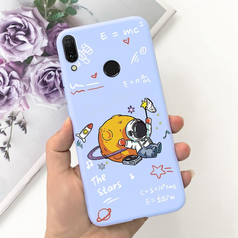 For Huawei Y9 Prime 2019 Case Shockproof Astronaut Silicone Soft Fundas For Huawei Y9 Y 9 Prime 2019 STK-LX3 JKM-LX3 Phone Cover