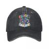 Colorful Cancer Awareness Ribbon Wor  New Vintage Washed Cotton Baseball Cap Sun Hats