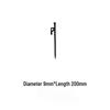 Outdoor Camping Carbon Steel Tent Peg Set – Windproof Ground Anchors for Beach and Canopy Fixing