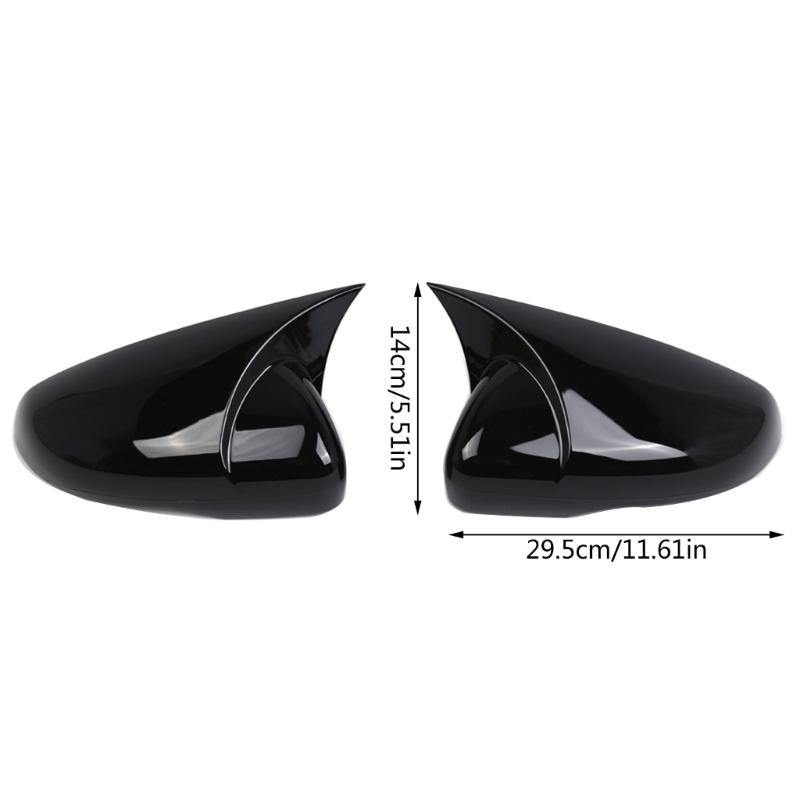 Rearview Side Cover Wing Caps 5K0857537 5K0857538 for Golf Mk6 Hatchback Convertible Door Wing Caps