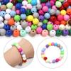 6/8/10/12/14/16/18/20mm Candy Colorful Spacer Beads Round Loose Acrylic Beads For DIY Bracelet Necklace Jewelry Making Wholesale