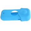 Small Panoramic Camera Silicone Protective Case with Lens Cover for Insta360 ONE X2Blue