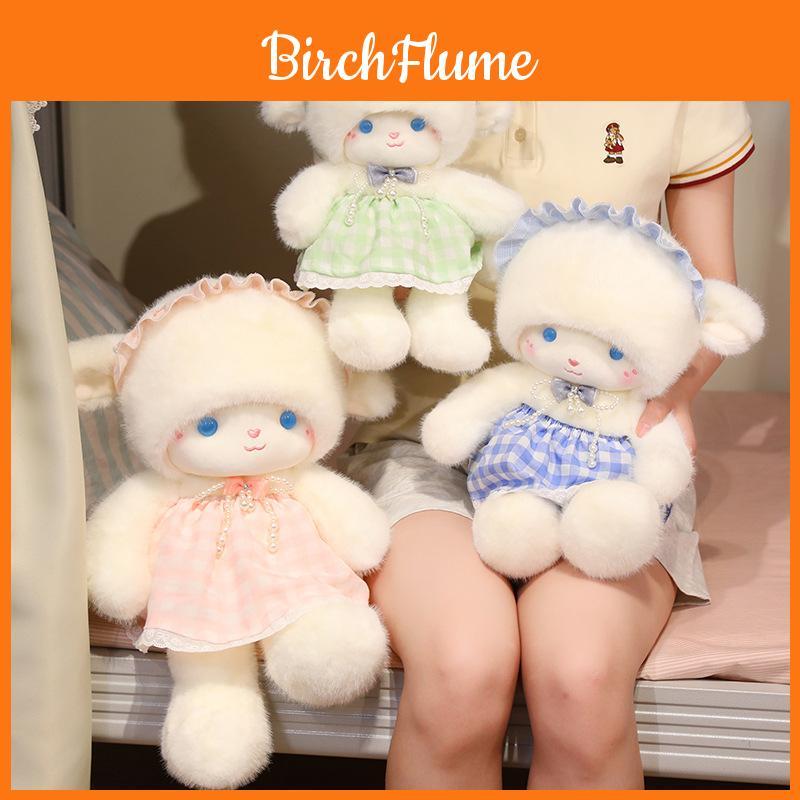Lovey Sheep Plush Toy With Polyester Fiber Filling For Kids And Teens