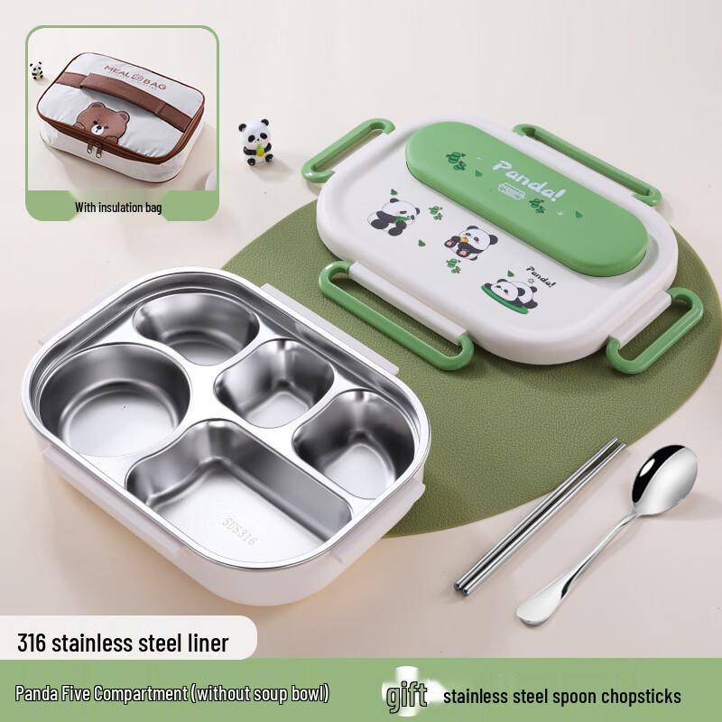 

ZhiShi 316 Stainless Steel Insulated Cartoon Lunch Box