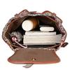 New Exotic Backpack Retro Trend Large Capacity Casual Fashion Personality Draw Belt Women's Bag