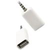Audios To USB Converter Auxiliary to USB Adapter For Car Stereos Plugs and Play Car Accessory PVC Coated Audios Adapters