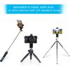 Premium Smartphone Holder/Vertical and Horizontal Tripod Mount Adapter Rotatable Bracket with 1/4 Inch Screw/Adjustable Clip for iPhone, Android Cell