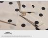 Women's Polka Dot Doll Collar Loose Tops - Summer 2023 Fashion