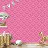 Geometric rhombus wallpaper powder pink, bottom powder pink 50x1000