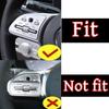 Car Steering Wheel Button Panel Cover Trim Sticker For Mercedes Benz C E A B Class GLC GLB GLE GLS W177 W205 W213 A200L 2020-24