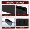 Hovom Car Trash Can, Leather Waterproof Automotive Garbage Can with Trash Bag, Hanging Mini Vehicle Trash Bin, Small Auto Door Organizer Storage