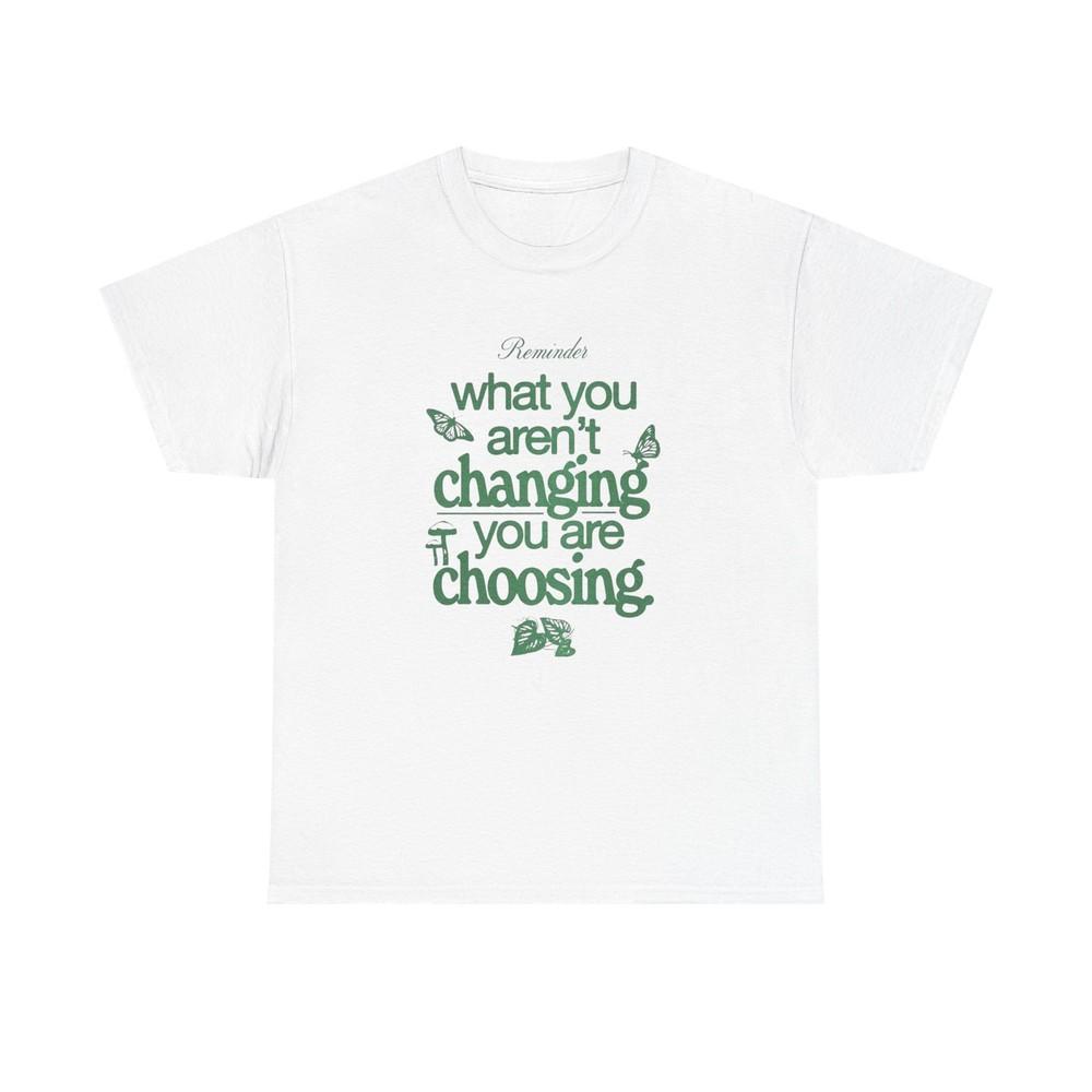 

Keep Changing Motivation Graphic TShirt Cotton Tee New Gift Vintage Unisex T-Shirt L