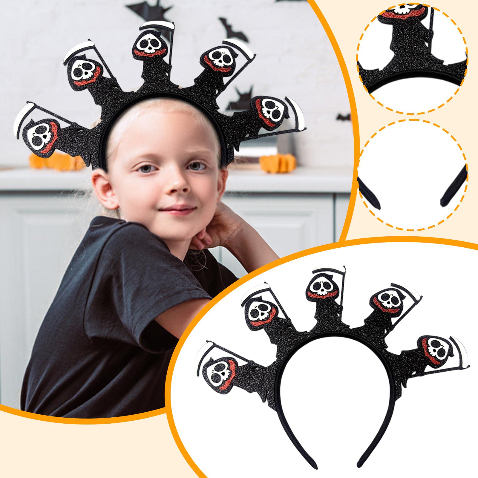 

Halloween Glitter Headband For Kids And Adults Party Decoration One Size