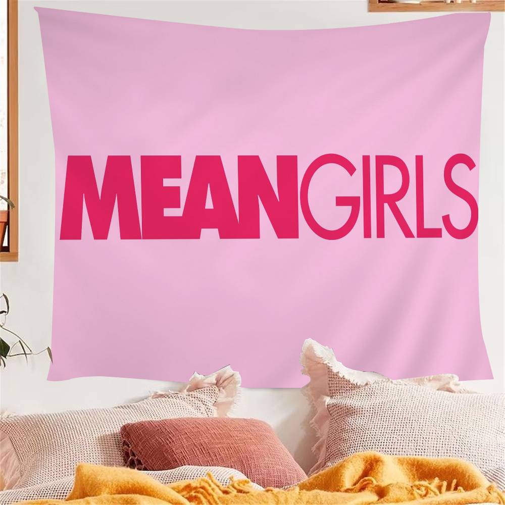 Burn BookMean Girls Colorful Tapestry Wall Hanging Bohemian Wall Tapestries Mandala Wall Hanging Sheets