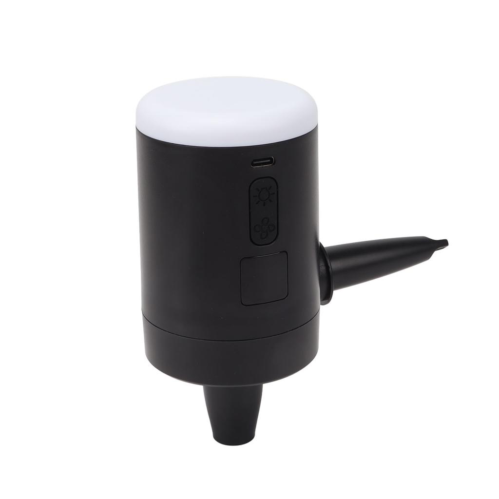 Portable Electric Air Pump Outdoor Inflator Pump with LED Light for Air Mattress Swim Ring Sofa
