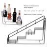 4 rom Sirupflaskeholder Stabil design Kaffesirupstativ For kaffestasjon