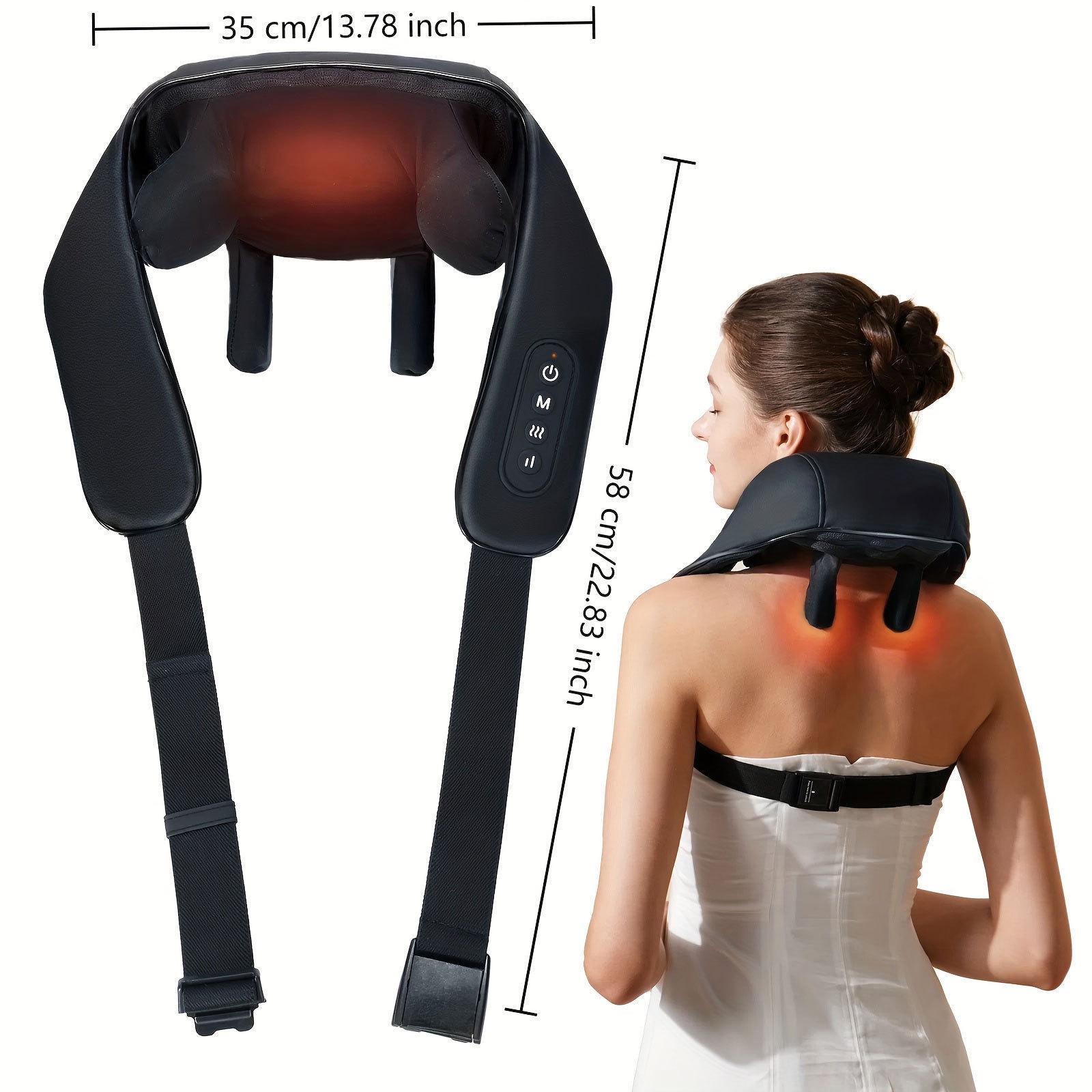 

Cervical Spine & Neck Massager Pillow for Shoulder, Waist, and Back Black Hot Selling Model чорний