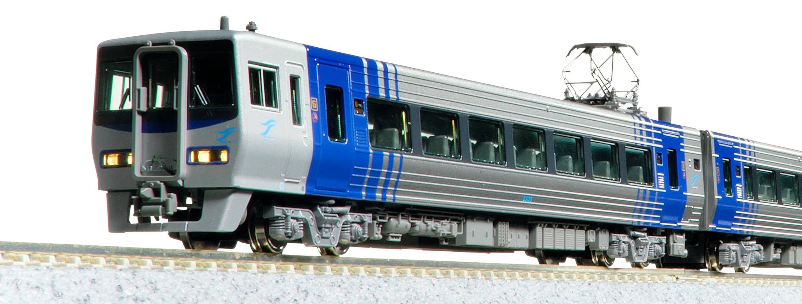 

KATO N Gauge JR Shikoku 8000 Series Shiokaze Ishizuchi Model & 3-Car Set, Train, 10-1939