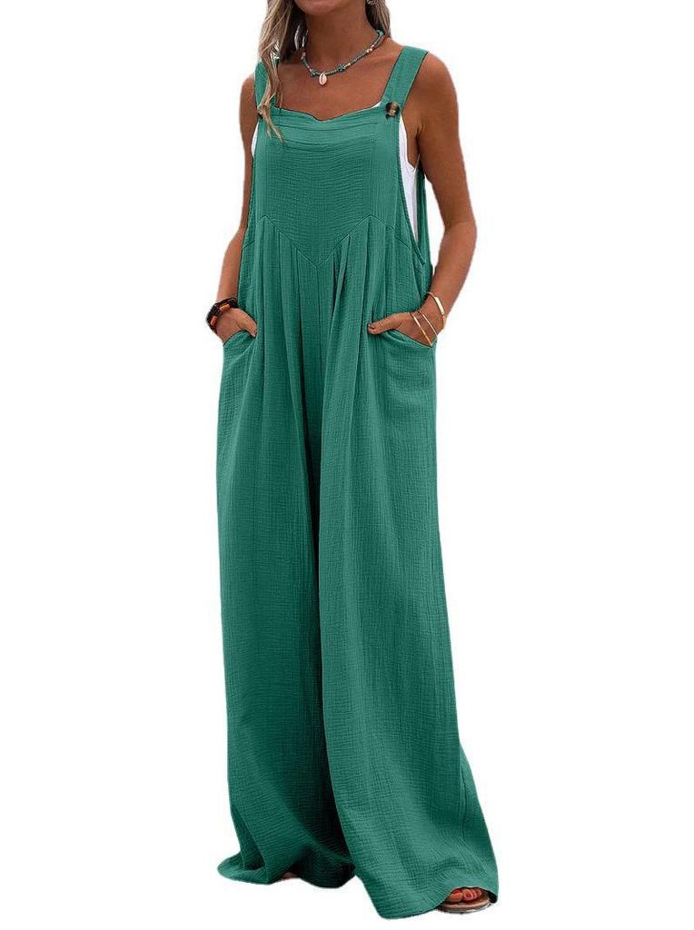 Frühjahr-Sommer 2026 Damen-Jumpsuits & Overalls Kollektion mit weitem Bein