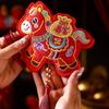 Embroidery 2026 Lucky Bag Chinese Style Zodiac Horse Ornaments Red Envelope Bag  Spring Festival