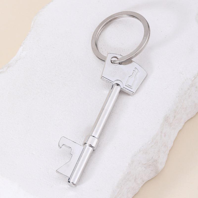 Multifunctional Beer Bottle Opener Keychain & Car Pendant Gift