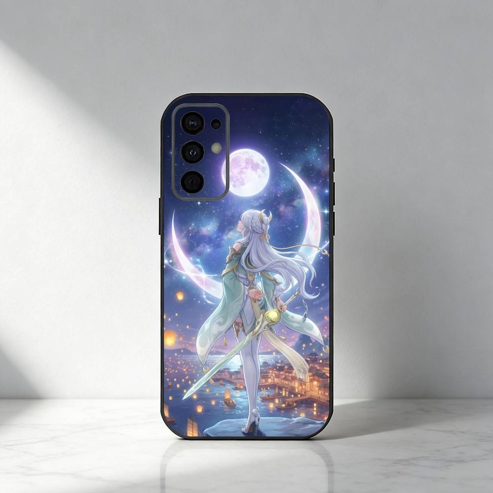 

Game ZiBai G-Genshin Phone Case For Samsung S25,S24,S21,S22,S23,S20,Ultra,S26,Plus,Fe,Note,5G Black Cover Samsung S20ULTRA5G