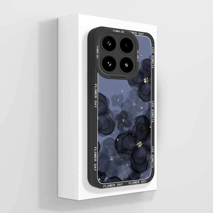 Geschikt Voor Xiaomi 17 13 12 15T 12T 12S Pro Telefoonhoesje Mode Gemengde Label Patronen Mode Vloeibare Siliconen Schokbestendige Shell Voor Xiaomi Bumper Hoes