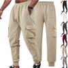 Autumn New Men's Sweatpants Thickened Small Square Carhart Tooling Stacking Pants
