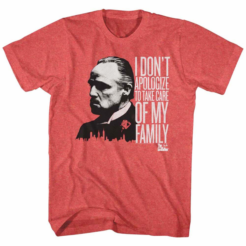 Godfather Take Care of Family Men T Shirt S