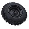 4.10‑6 Rear Wheel Tire with Anti Slip Surface Heavy Duty Rubber 19mm Bearing Bore for ATV Quad Mini Bike