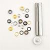 200Pcs 6mm Tarpaulin Eyelet Eyelet with Setting Punching Tool for Tarpaulin Canvas Curtain Clothes Leather Craft Repair