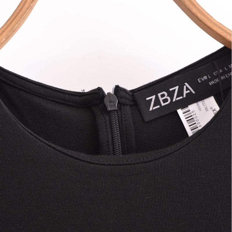 Kaslead New Arrival Women's Clothing Fashion Style Fashion Pure Color Stretch Crew Neck Long Sleeves Length Dress 3641861