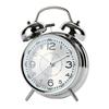 Super-Loud Twin-Bell Vintage Alarm Clock Compact Size Alarm Clock For Students,Fashioned Circle Alarm Clock for Nightstand Desk