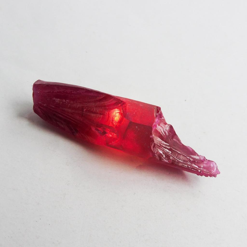 Raw Rough Natural 48.95 Ct Uncut Red Ruby Earth Mined CERTIFIED Loose Gemstone P-1064-Sa