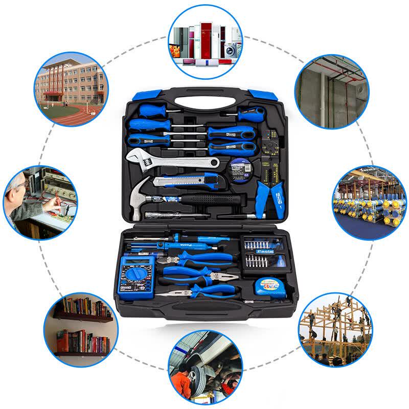 Paola 53-Piece Home Repair Tool Kit