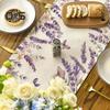 Table Runner Christmas Floral Printing Machine Washable Home Party Decoration Table Runner Protects Table from Heat Scratches Spills Tablecloth