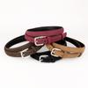 Minimalist Leather Belt For Women With Pin Buckle For Casual And Office Wear