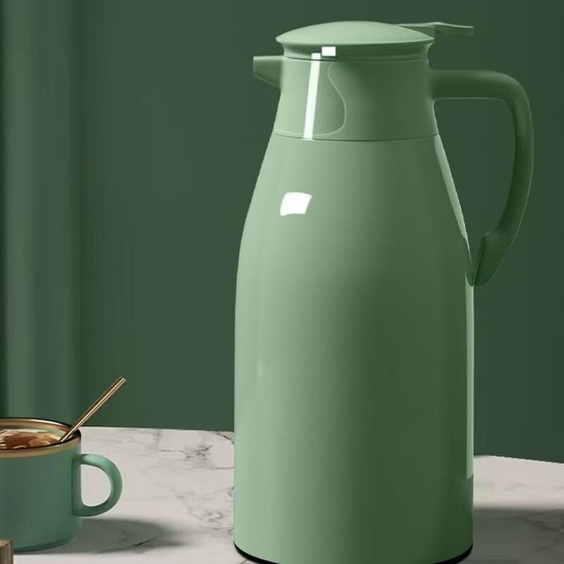 Термос с колбой из стекла большой вместимости