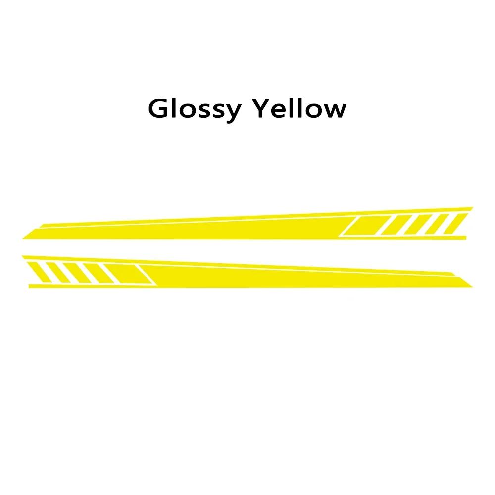 2 Pcs Car Door Side Stripes Skirt Sticker For Mercedes Benz W177 A Class AMG A35 4Matic A45 S 2018-Present A220 A250 Accessories