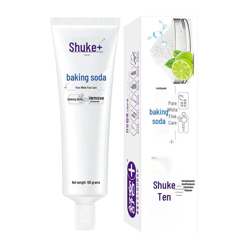 Shuke Refreshing Lemon Whitening Baking Soda Toothpaste