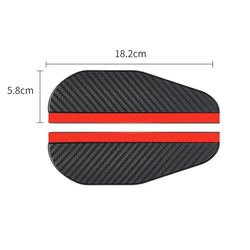 New Car Rearview Mirror Protector Rain Eyebrow Cover Universal Car Rearview Sun Visor Rain Shield Protector Auto car Accessories