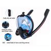 Snorkeling Mask Double Tube Silicone Full Dry Diving Mask Adult Swimming Mask Diving Goggles Underwater Breathing. Lightweight Design