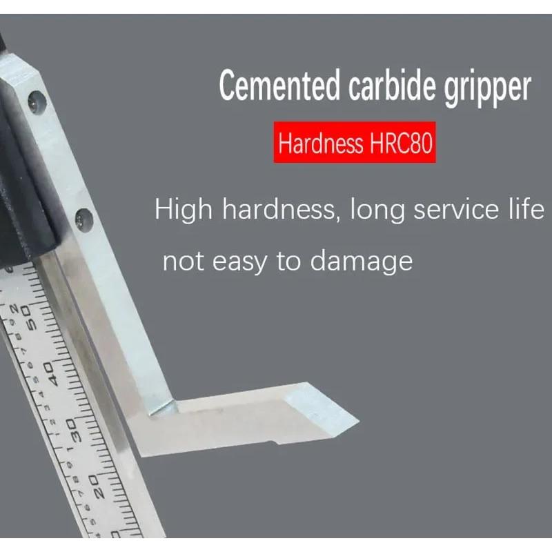 6 Inch Digital Electronic Height Gauge 0-150mm Electronic Stainless Steel Calipers Measuring Tools