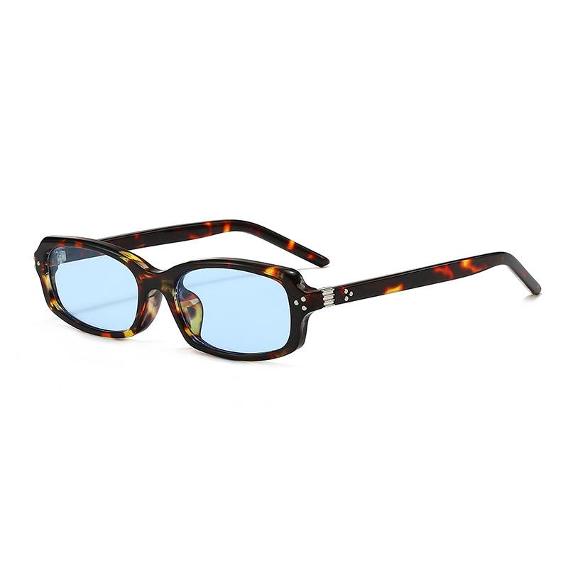 JYL TS Rimless Sunglasses Style Small Square UV Protection Women 3953 A-3170