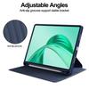 For Honor Pad X8a Case 360 Degree Rotary Stand PU Leather+Acrylic Tablet Cover (Without Keyboard)